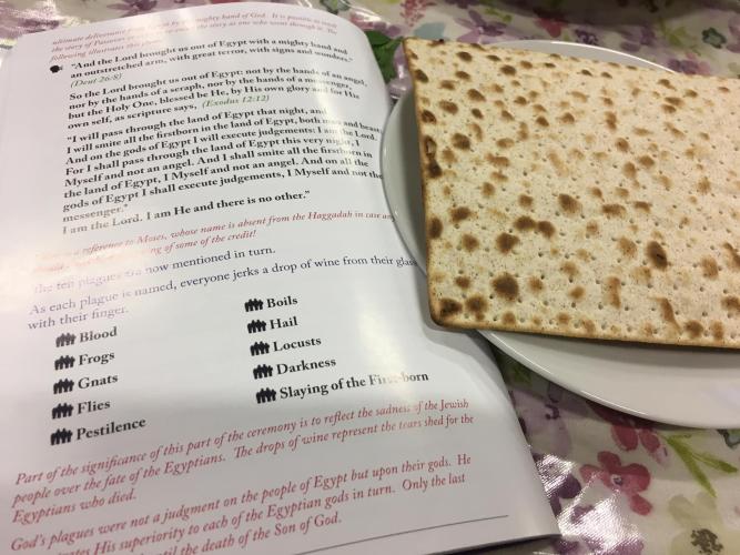 Photo of a Messianic Passover
